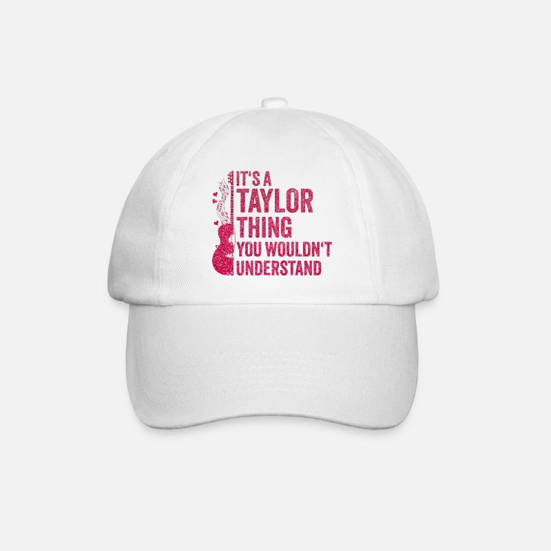 It´s a Taylor Thing Vorname Taylor Taylor - Baseballkappe - Weiß/Weiß