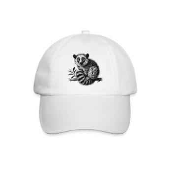 Lémuriens - Casquette classique - blanc/blanc - Devant