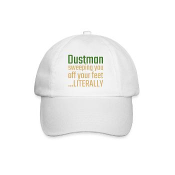 Dustman La Saint-Valentin vous balaie - Casquette classique - blanc/blanc - Devant