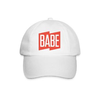 BABE - Casquette classique - blanc/blanc - Devant