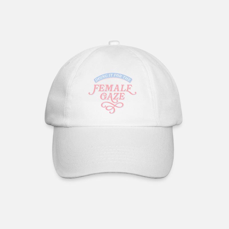 Pour le regard féminin - Casquette classique - blanc/blanc