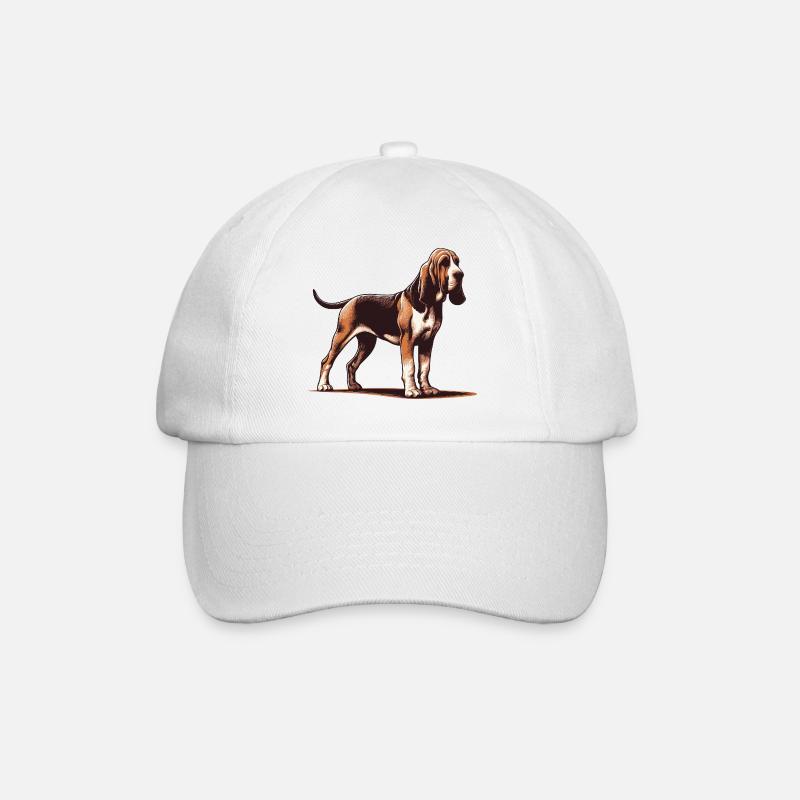 Bloodhound - Baseballkappe - Weiß/Weiß