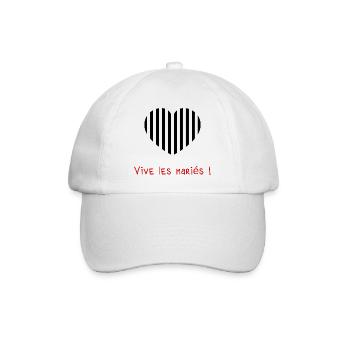 MARIEE. FUTURE MARIEE. EVJF. TEAM. TEAM MARIEE - Casquette classique - blanc/blanc - Devant