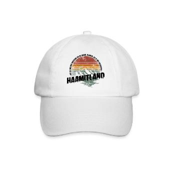 Heimatland Erzgebirge - Baseballkappe - Weiß/Weiß - Vorne