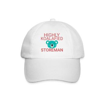 Storeman Koalafied - Baseball Cap - white/white - Front