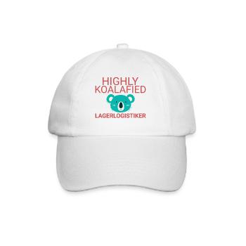 Lagerlogistiker Koalafied - Baseballkappe - Weiß/Weiß - Vorne
