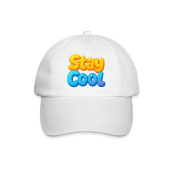 Colorful Clouds Saying Design - Baseball Cap - white/white - Front