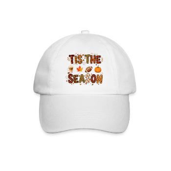 Tis The Season Autumnal - Baseball Cap - white/white - Front