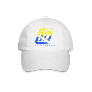 Logo 10 Aube - Casquette classique - blanc/blanc - Devant