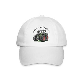 Nachwuchs Landwirt – Bauernhof Traktor Kinder Baby - Baseballkappe - Weiß/Weiß - Vorne