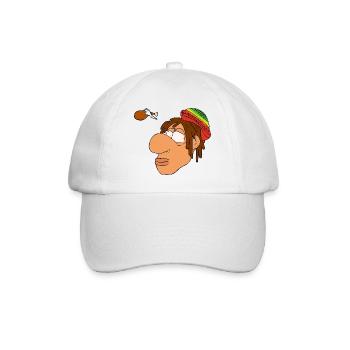 KNOLLE Dream about Chicken Dinner - Casquette classique - blanc/blanc - Devant