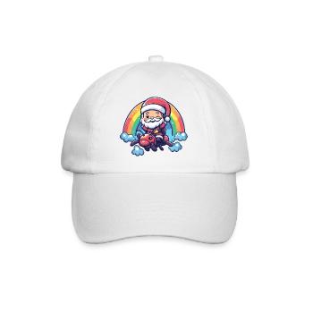 Ameise Weihnachtsmann Weihnachten - Baseballkappe - Weiß/Weiß - Vorne