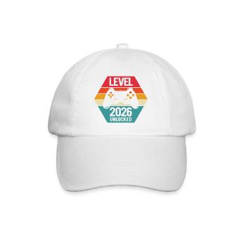 Bonne Année | Niveau 2026 débloqué | Joueur - Casquette classique - blanc/blanc - Devant