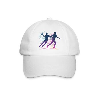 Handball Neon Player, Fast Attack, Team - Baseball Cap - white/white - Front
