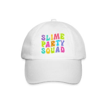 Slimy Slime Slime - Baseball Cap - white/white - Front