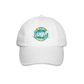 Cadeau pour Julien - Casquette classique - blanc/blanc - Devant