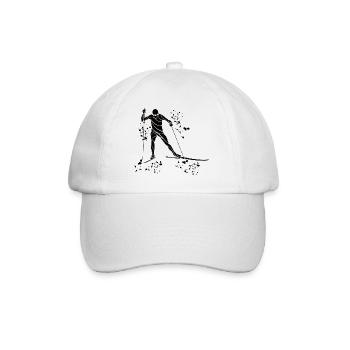 Ski de fond Ski de fond - Casquette classique - blanc/blanc - Devant