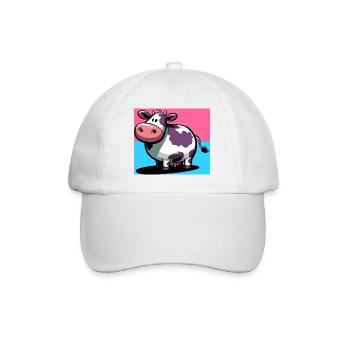 vache - Casquette classique - blanc/blanc - Devant