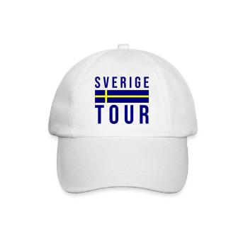 Sverige Tour Schweden - Baseballkappe - Weiß/Weiß - Vorne