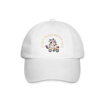 In My Slow Rides Era – Cute Bike Saying - Baseball Cap - white/white - Front