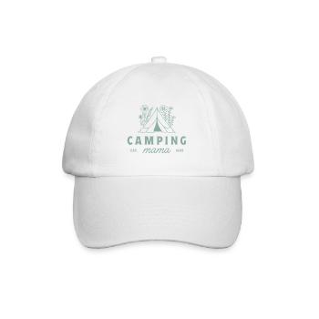 Esthétique maman campeuse maman campeuse - Casquette classique - blanc/blanc - Devant