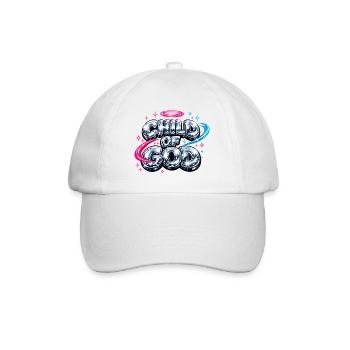 Child of God Streetwear - Baseballkappe - Weiß/Weiß - Vorne