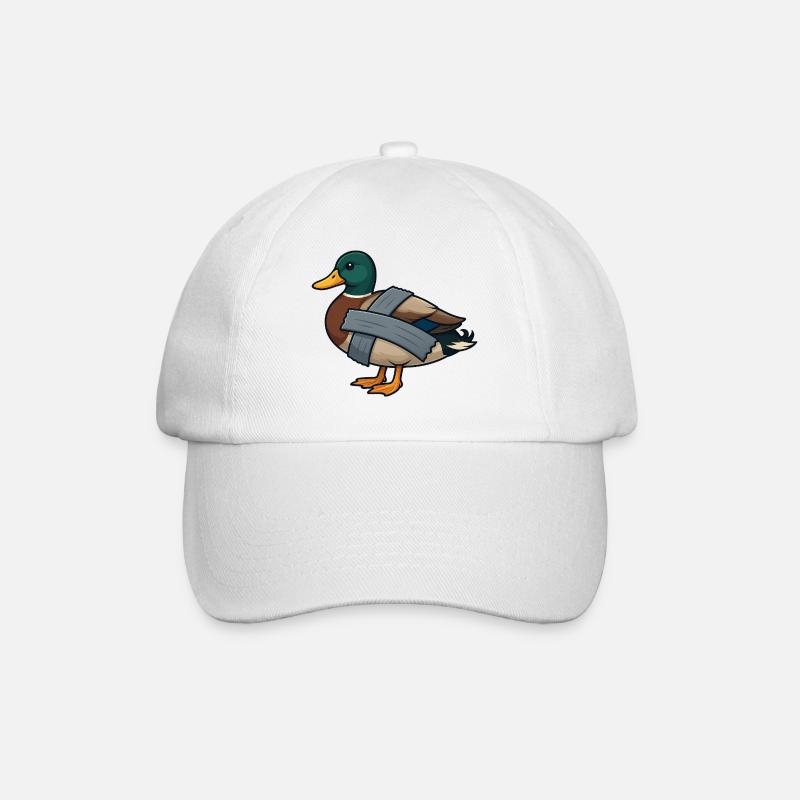 Ruban à canard - Casquette classique - blanc/blanc