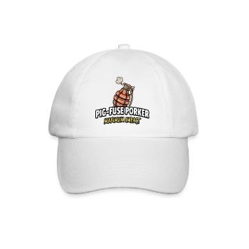 Pig-Fuse Porked Maximum Impact - Baseball Cap - white/white - Front