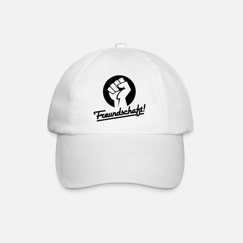 Friendship v.1 (color changeable) - Baseball Cap - white/white
