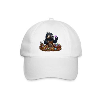 Jewel Raven in the Studio - Baseball Cap - white/white - Front
