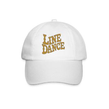 Line Dance Vibes - Baseball Cap - white/white - Front
