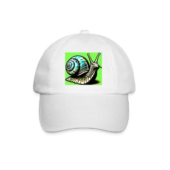 Escargot - Casquette classique - blanc/blanc - Devant
