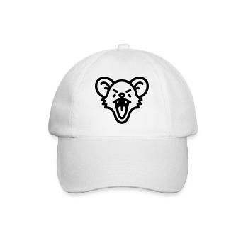 souris - Casquette classique - blanc/blanc - Devant
