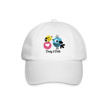 Dody und Dots- Mycolourdots - Baseballkappe - Weiß/Weiß - Vorne