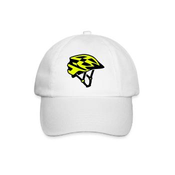 MTB Bicycle Helmet Silhouette - Baseball Cap - white/white - Front