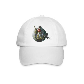 Warrior Ninja Samurai Gaming Design - Baseball Cap - white/white - Front