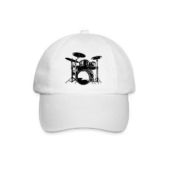 percussion - Casquette classique - blanc/blanc - Devant