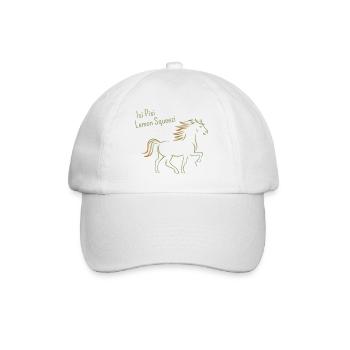 Isi Pisi Lemon Squeezi - Orange - by Maison Bichon - Baseball Cap - white/white - Front