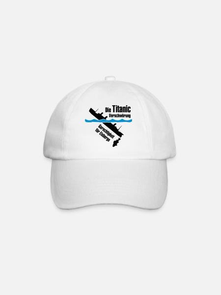Titanic - Baseball Cap - white/white