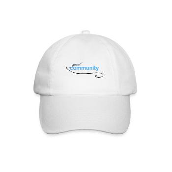 good community - Baseballkappe - Weiß/Weiß - Vorne
