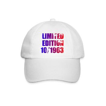 60e anniversaire Edition limitée 10/1963 - Casquette classique - blanc/blanc - Devant