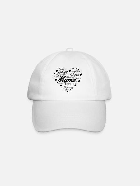 Mother's day celebration - EN - Baseball Cap - white/white