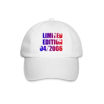 18e anniversaire édition limitée 04/2006 - Casquette classique - blanc/blanc - Devant