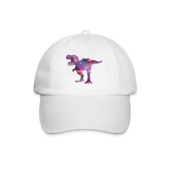 Tyrannosaurus Rex dans l’espace T-Rex Enfants Cool - Casquette classique - blanc/blanc - Devant