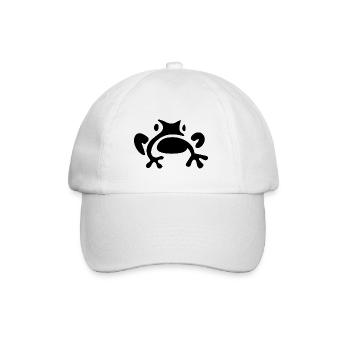 Grenouille - Casquette classique - blanc/blanc - Devant
