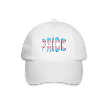 Logo de la fierté Transgenre - Casquette classique - blanc/blanc - Devant