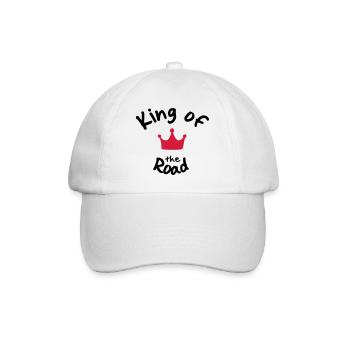 Biker - Baseball Cap - white/white - Front
