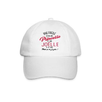 Princesse et Joëlle - Casquette classique - blanc/blanc - Devant