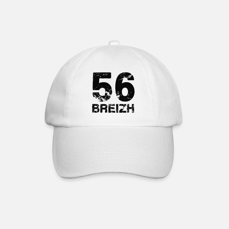 56 Breizh - Casquette classique - blanc/blanc