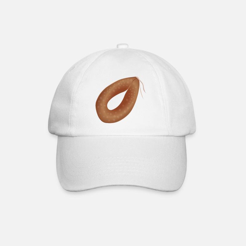 Ringwurst - Baseballkappe - Weiß/Weiß